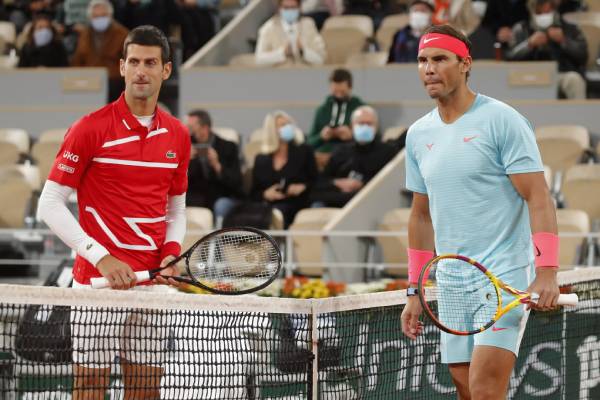 Les échanges de plus de 30 coups entre Djokovic et Nadal